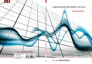Kardiomyozytäre Effekte von VEGF