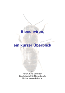 Bienenviren - Landesverband Thüringer Imker