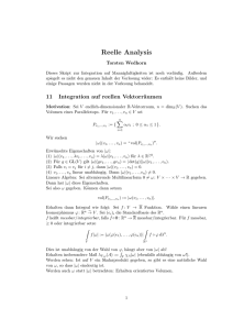 Integration auf Mannigfaltigkeiten