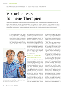 Virtuelle Medizin - research - Das Bayer