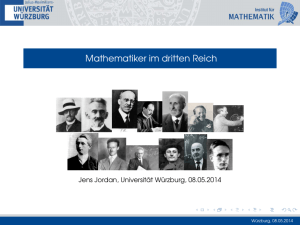 Deutsche Mathematik - Institut für Mathematik