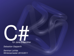 C# - für Java