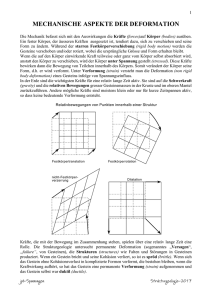 Kräfte/Spannungen