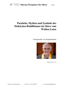 Das Sutra vom weißen Lotos - Triratna