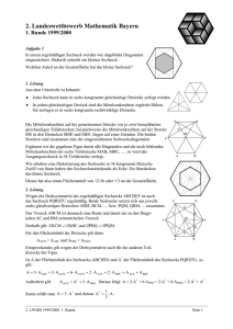 2. Landeswettbewerb Mathematik Bayern