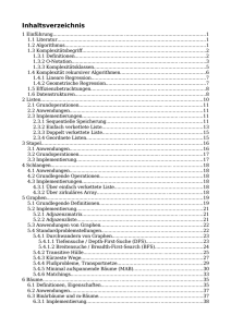 Technische Algorithmen und Datenstrukturen