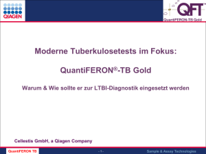 Moderne Tuberkulosetests im Fokus: QuantiFERON®