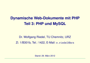 Was ist MySQL?