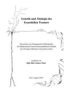 Genetik und Ätiologie des Essentiellen Tremors