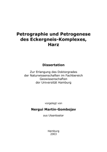 Volltext - E-Dissertationen der Universität Hamburg