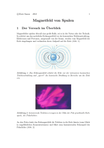 Magnetfeld von Spulen - physik.fh