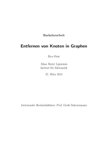 Entfernen von Knoten in Graphen