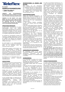 GEBRAUCHSANWEISUNG – LMA Flexible - Teleflex | LMA