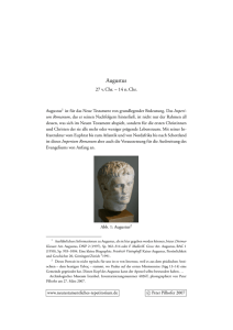 Augustus - Neutestamentliches Repetitorium