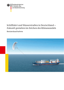 Schifffahrt und Wasserstraßen in Deutschland -