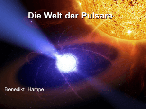 Die Welt der Pulsare