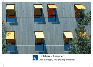 Fassaden - Bader Holzbau