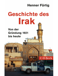 Leseprobe zum Titel: Geschichte des Irak