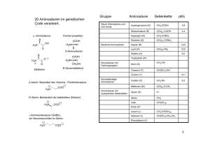 Peptide - Chemie