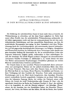 ASTRALVORSTELLUNGENIN DERMITTELALTERLICHENK