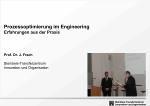 Prozessoptimierung im Engineering