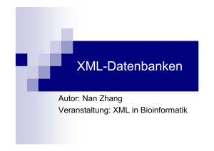 XML-Datenbanken