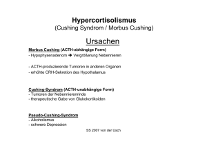 Hypercortisolismus (Cushing Syndrom 15