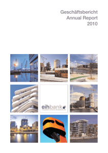 Geschäftsbericht Annual Report 2010