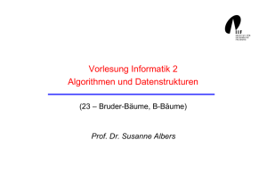 Informatik II - Bruder Baeume