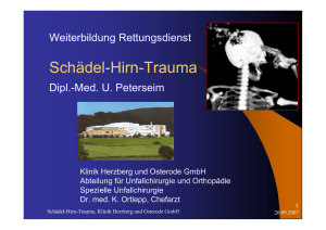 Schädel-Hirn-Trauma - ASB