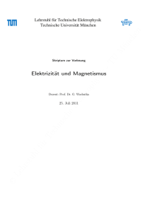Elektrizität und Magnetismus