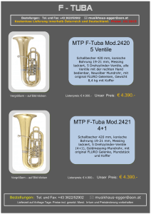MTP F-Tuba Mod.2420 5 Ventile MTP F-Tuba