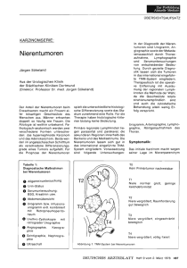 Nierentumoren - Deutsches Ärzteblatt