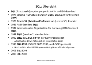 SQL: Übersicht - Bildungsportal Sachsen