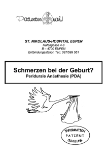 Schmerzen bei der Geburt? - St. Nikolaus