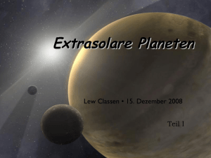 Extrasolare Planeten