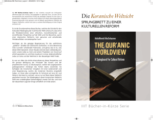 the qur`anic worldview - International Institute of Islamic Thought