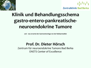 Klinik und Behandlungsschema von NEN