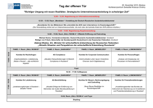 Tag der offenen Tür