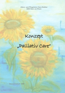 Konzept „Palliativ Care“