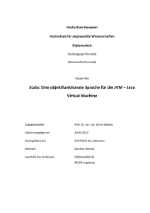 Scala: Eine objektfunktionale Sprache für die JVM – Java Virtual