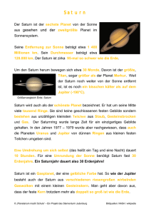 Saturn - Planetarium Judenburg