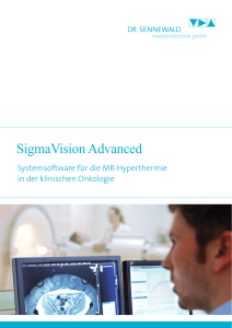 SigmaVision Advanced - Dr. Sennewald Medizintechnik GmbH