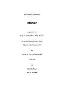 Inflation