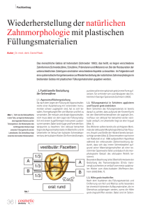 Wiederherstellung der natürlichen