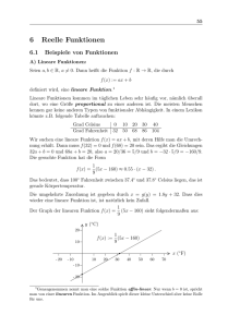 6 Reelle Funktionen