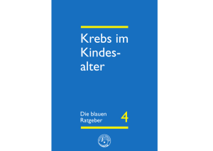 Krebs im Kindesalter