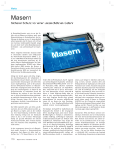 Masern - Bayerisches Ärzteblatt