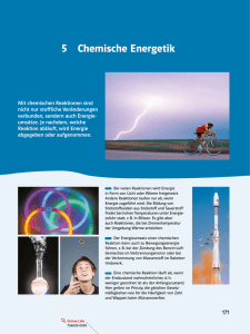 5 Chemische Energetik