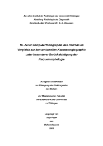 16- Zeiler Computertomographie des Herzens im Vergleich zur